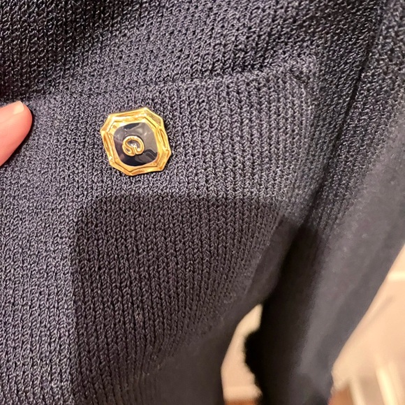 ST. JOHN.   Caviar With eyelash trim Amazing with jeans too!   ❤️.  10 flaw - Picture 3 of 8